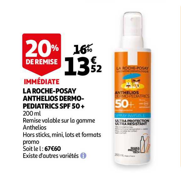 la roche-posay anthelios dermo-pediatrics spf 50+