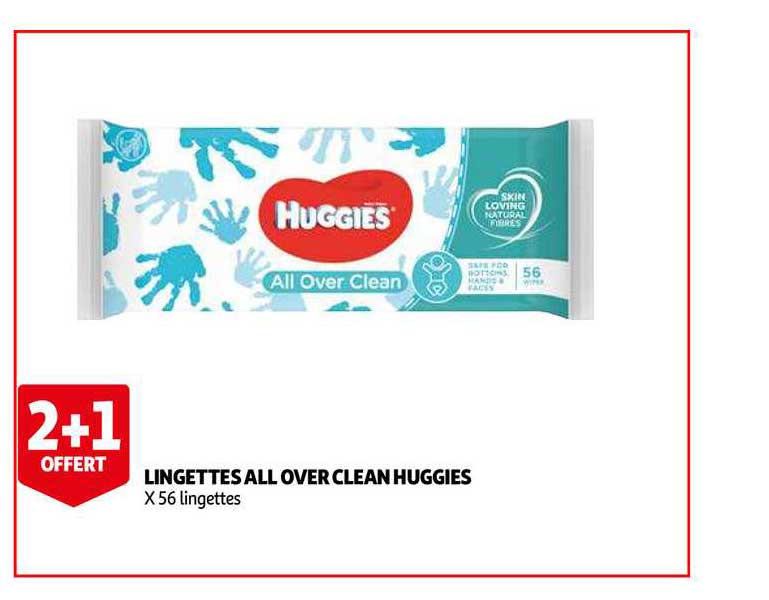 lingettes all over clean huggies