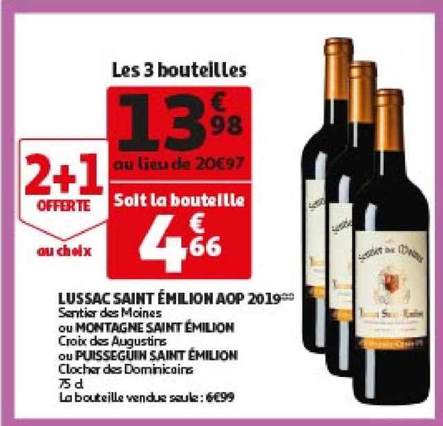 lussac saint émilion aop 2019