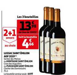 Lussac Saint émilion Aop 2019