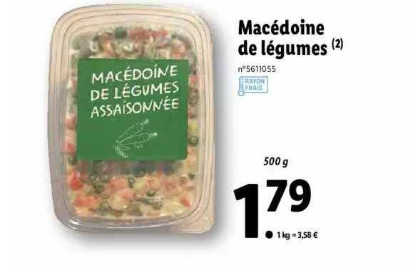 Macédoine De Légumes