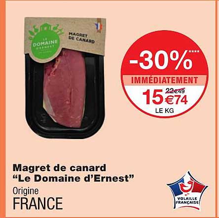 magret de canard "le domaine d'ernest"