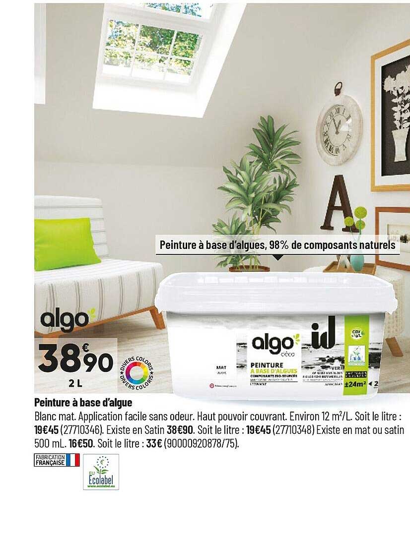 Peinture à Base D'algue