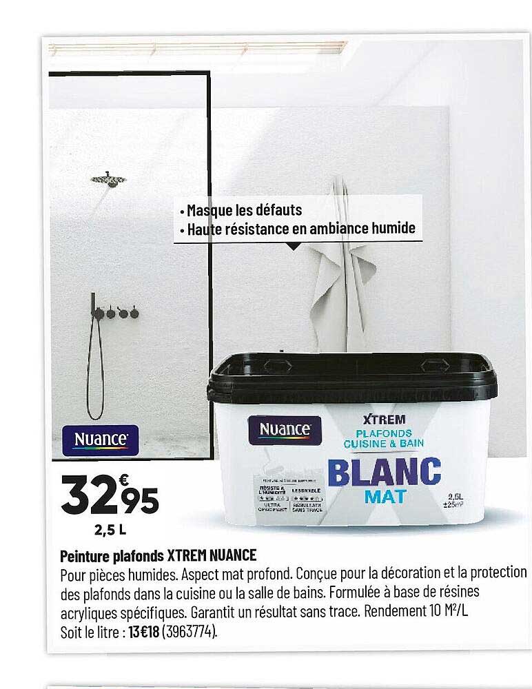 Peinture Plafonds Xtrem Nuance