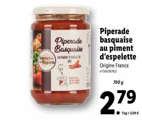 piperade basquaise au piment d'espelette