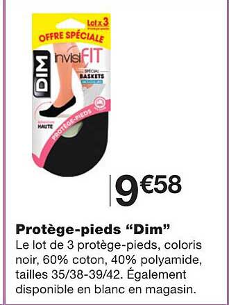 protège-pieds "dim"