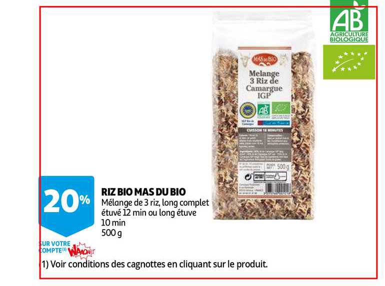 riz bio mas du bio