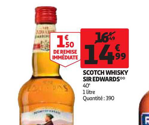 Scotch Whisky Sir Edwards