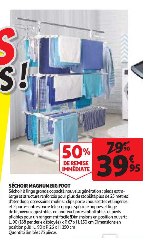 séchoir magnum big foot