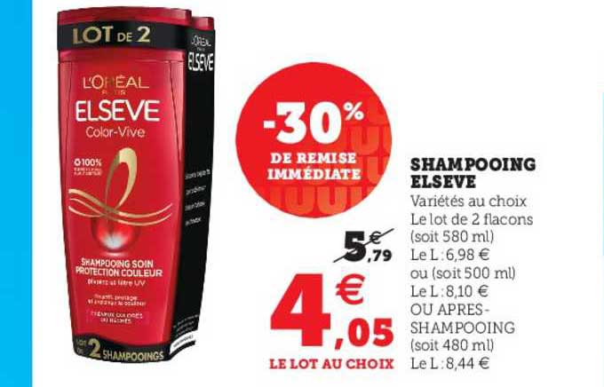 Shampooing Elsève