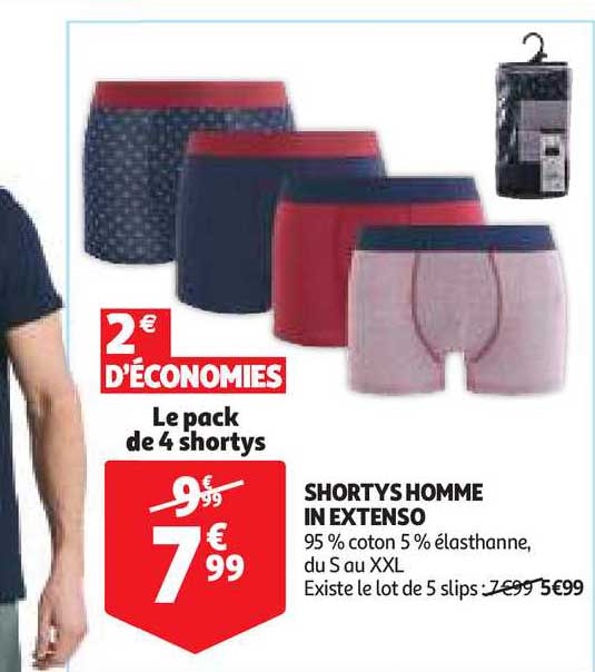 shortys homme in extenso