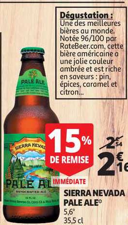 sierra nevada pale ale
