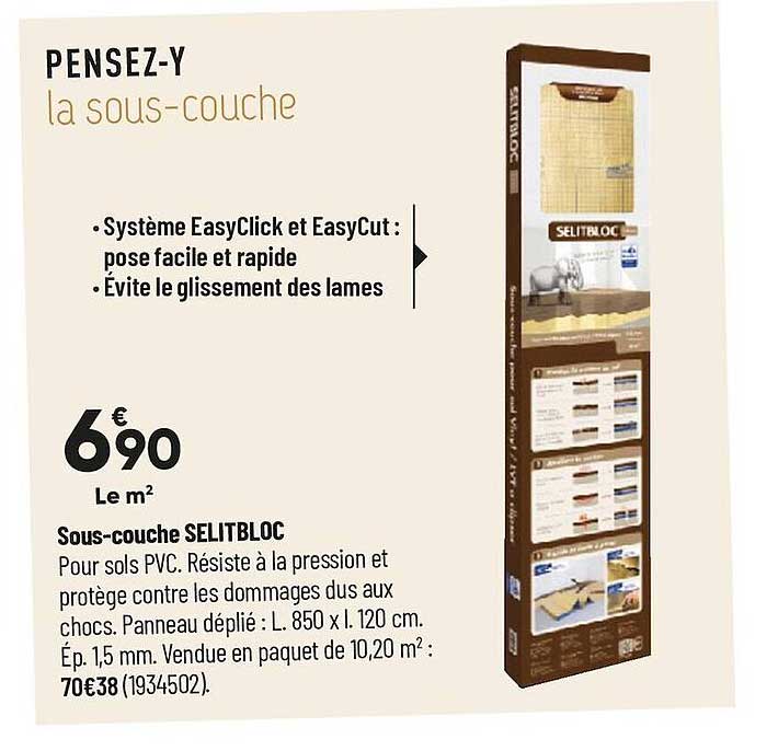 Sous-couche Selitbloc