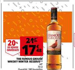 the famous grouse whisky winter reserve