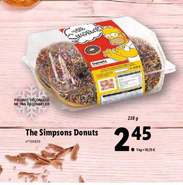 the simpsons donuts