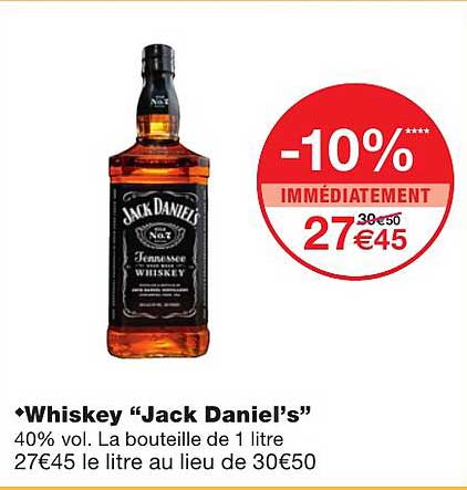 whiskey "jack daniel's"