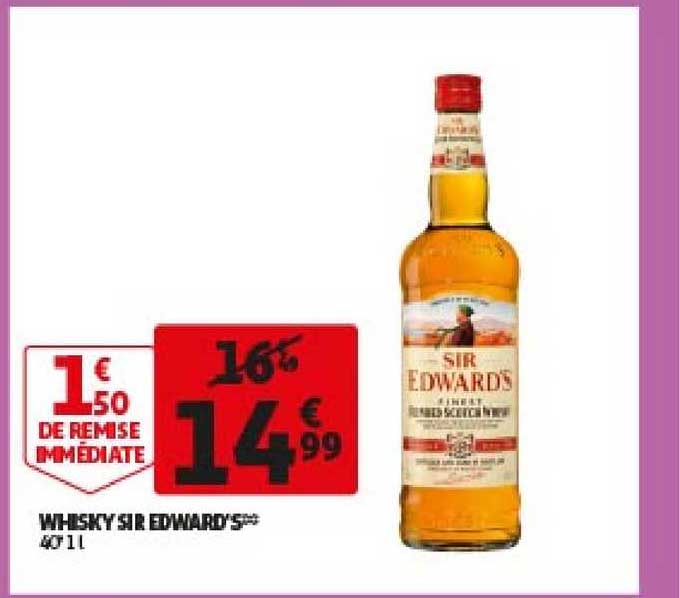 whisky sir edward's