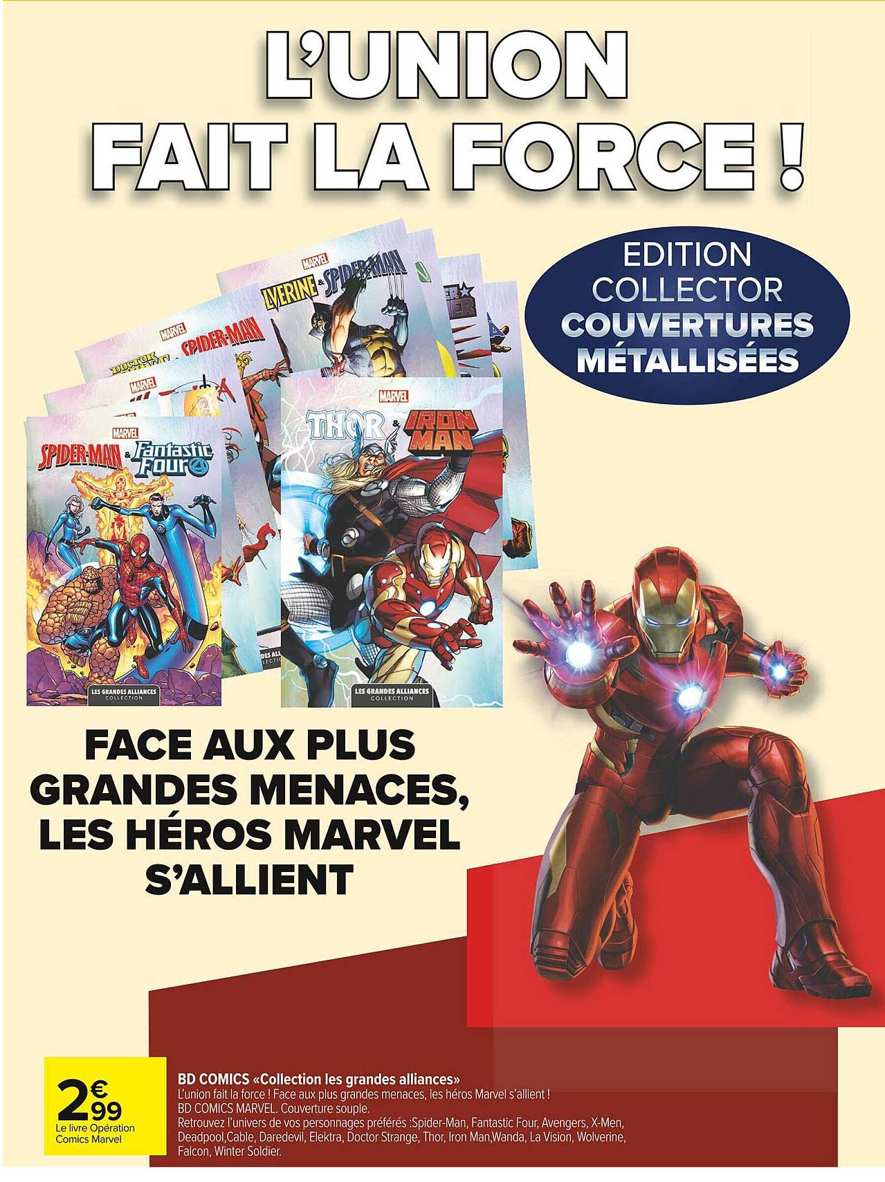 bd comics «collection les grandes alliances»