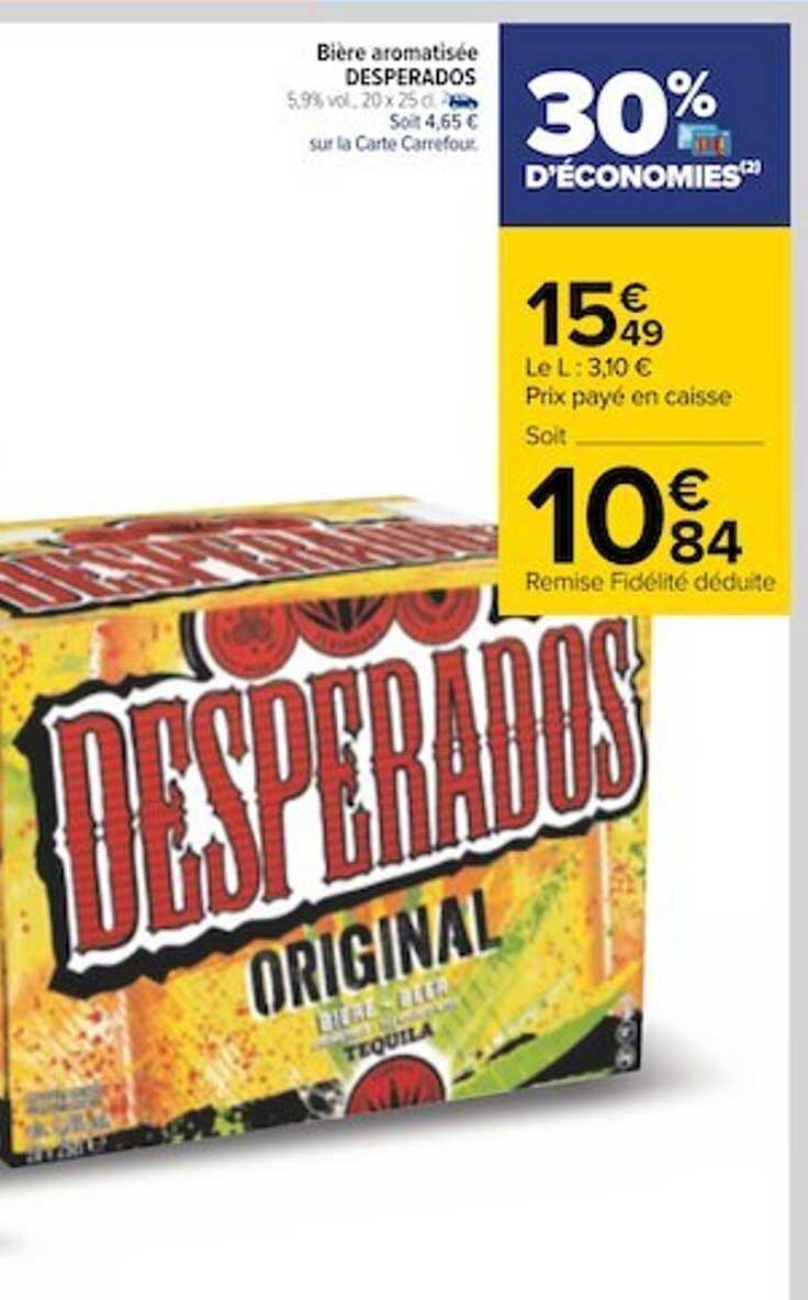 Bière Aromatisée Desperados