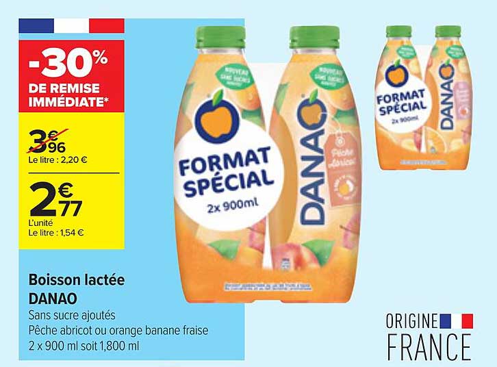 boisson lactée danao