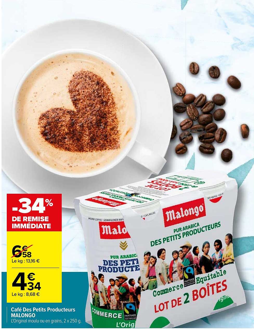 café des petits producteurs malongo