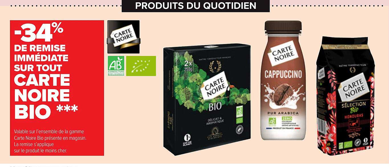 Carte Noire Bio