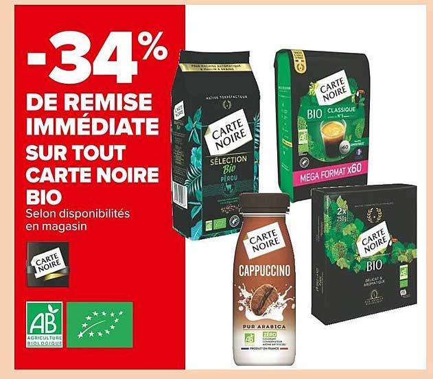 Carte Noire Bio