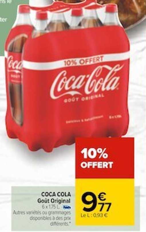 Coca Cola Goût Original