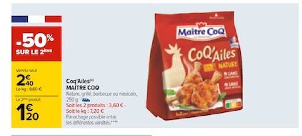 coq'ailes maître coq
