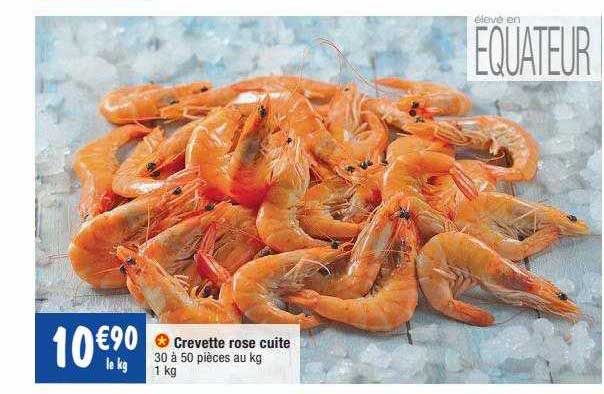 Crevette Rose Cuite