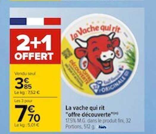 la vache qui rit "offre découverte"