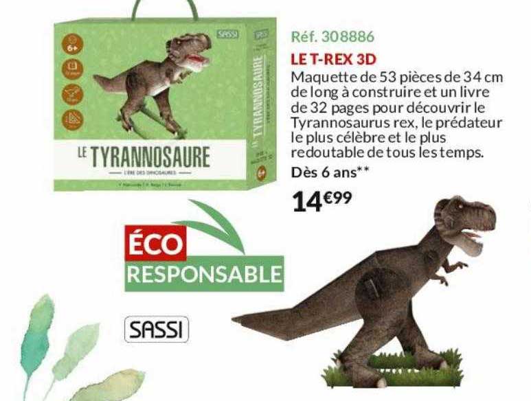 le t-rex 3d