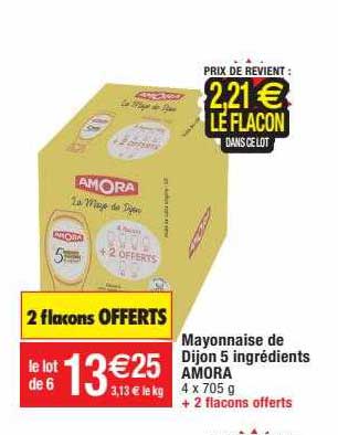 Mayonnaise De Dijon 5 Ingrédients Amora