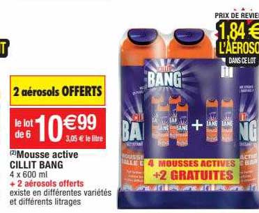 mousse active cillit bang