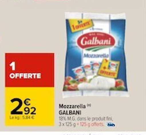Mozzarella Galbani