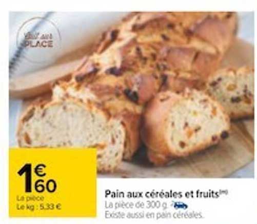 Pain Aux Céréales Et Fruits