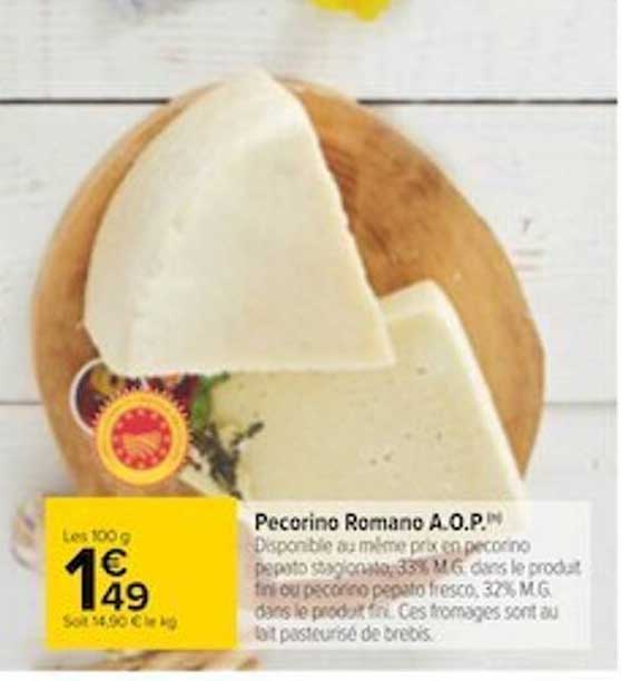 pecorino romano a.o.p.