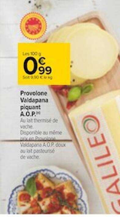 provolone valdapana piquant a.o.p.