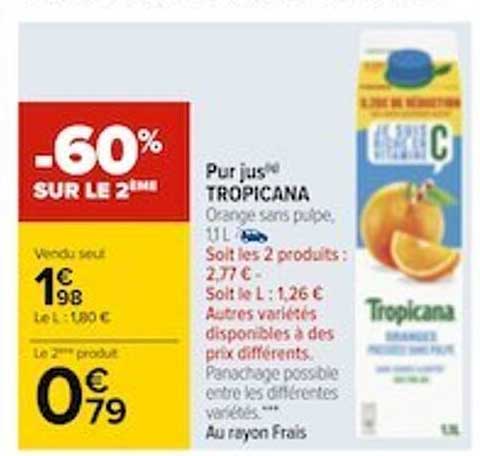 Pur Jus Tropicana