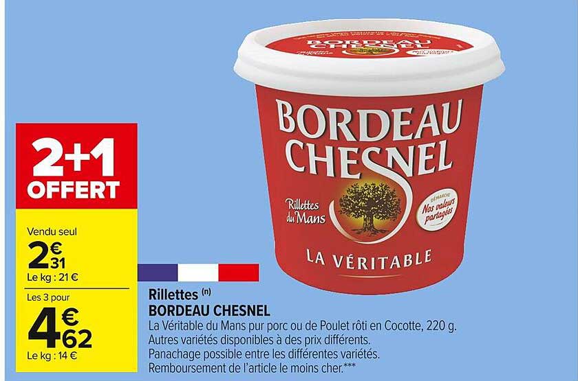 Rillettes Bordeaux Chesnel