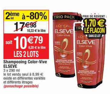Shampooing Color-vive Elsève