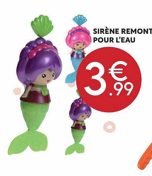 sirène remontable pour l'eau