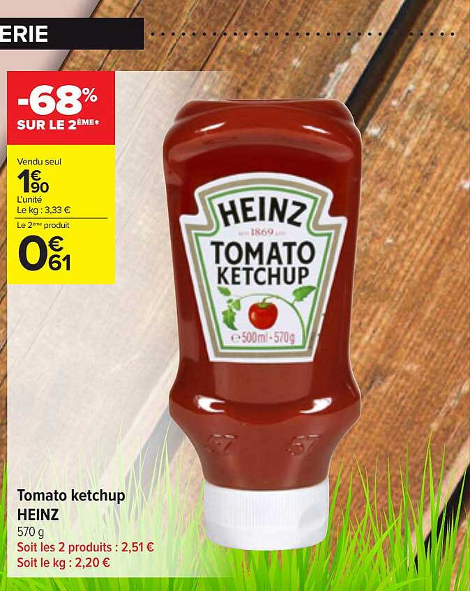 tomato ketchup heinz