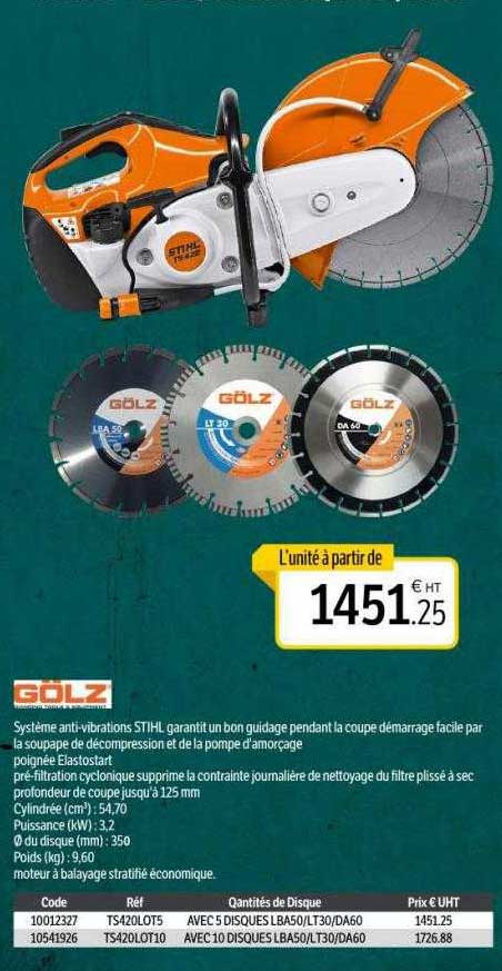système anti-vibrations stihl