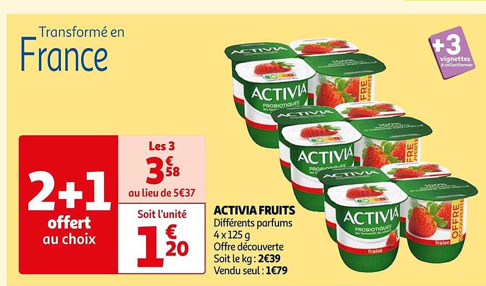 Activia Fruits