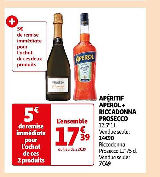 Apéritif Apérol + Riccadonna Prosecco