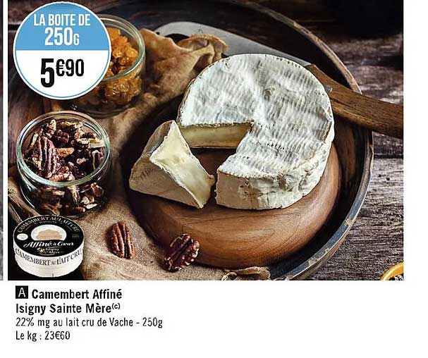 camembert affiné isigny sainte mère