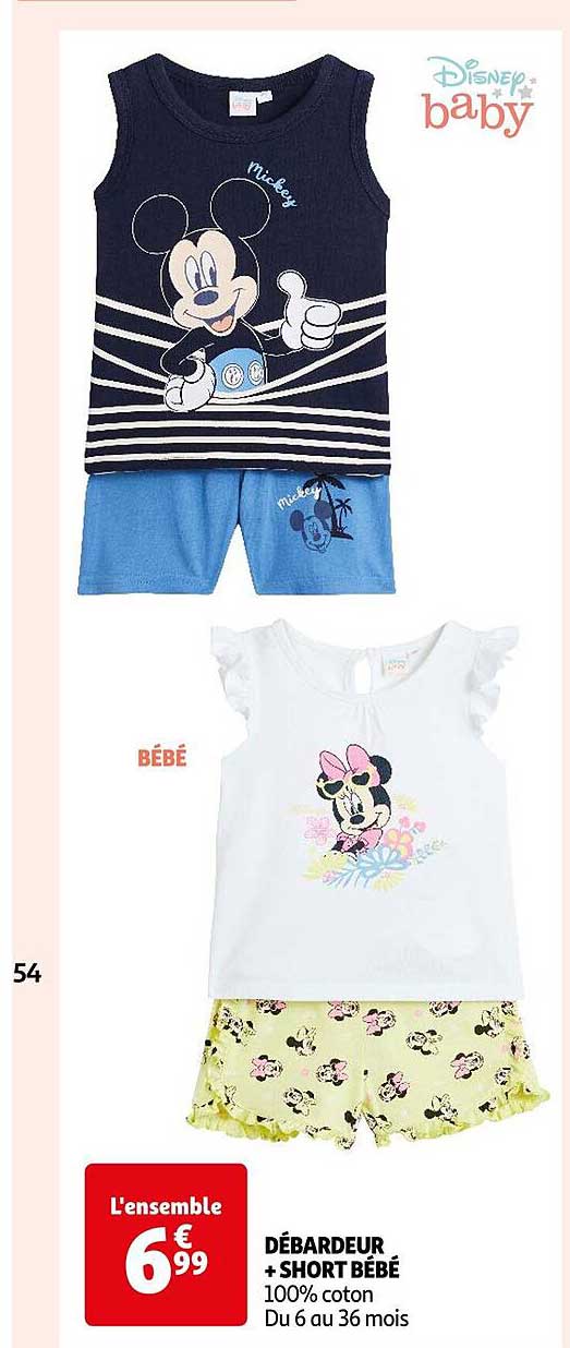 Débardeur + Short Bébé