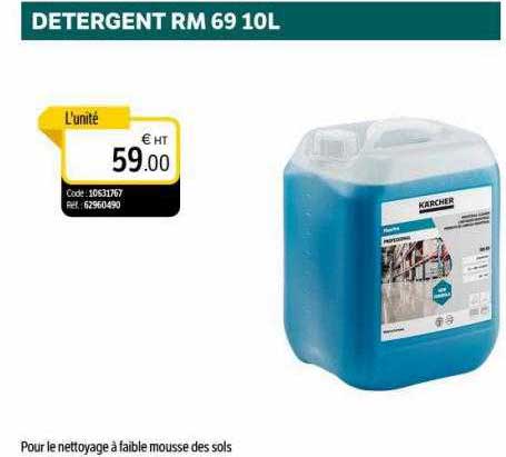 Détergent Rm 69 10l Kärcher