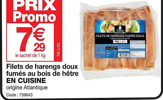 Filets De Harengs Doux Fumés Au Bois De Hêtre En Cuisine